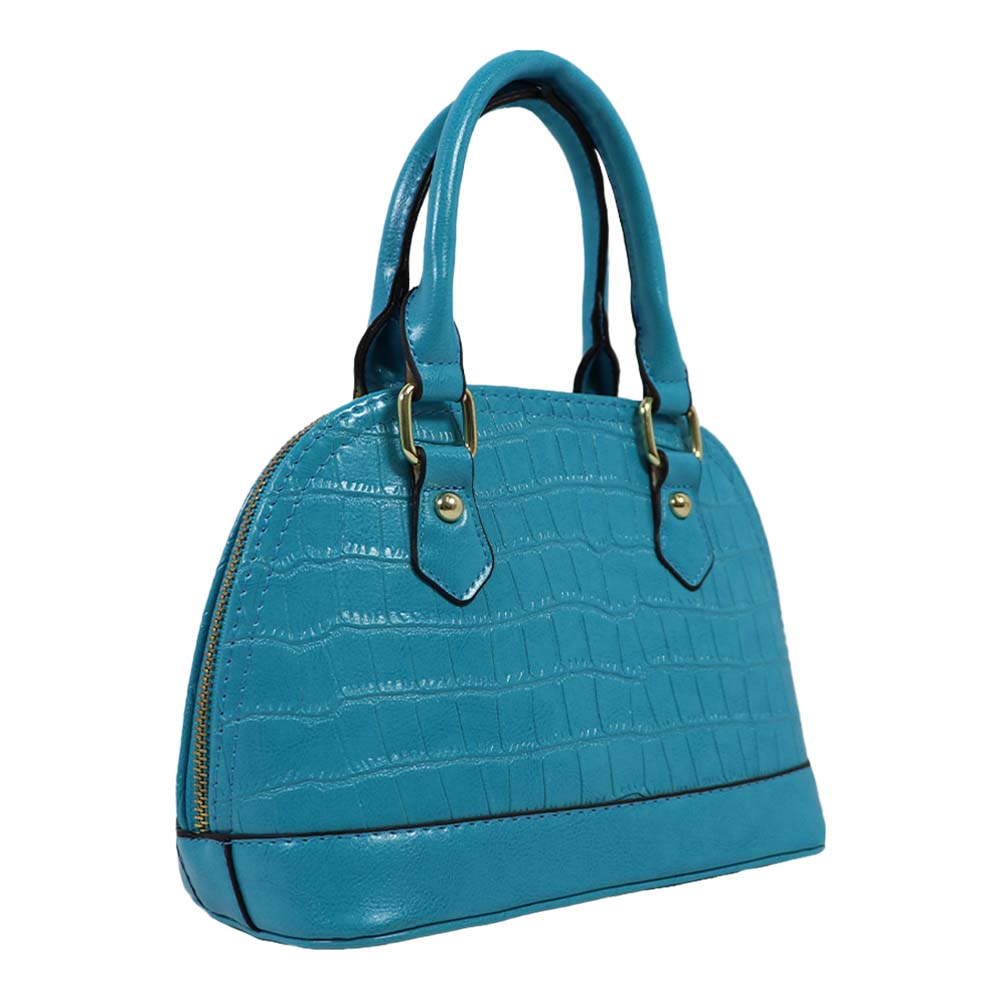 Elegant Croc-Texture Handbag – Stylish & Versatile Bag for Women