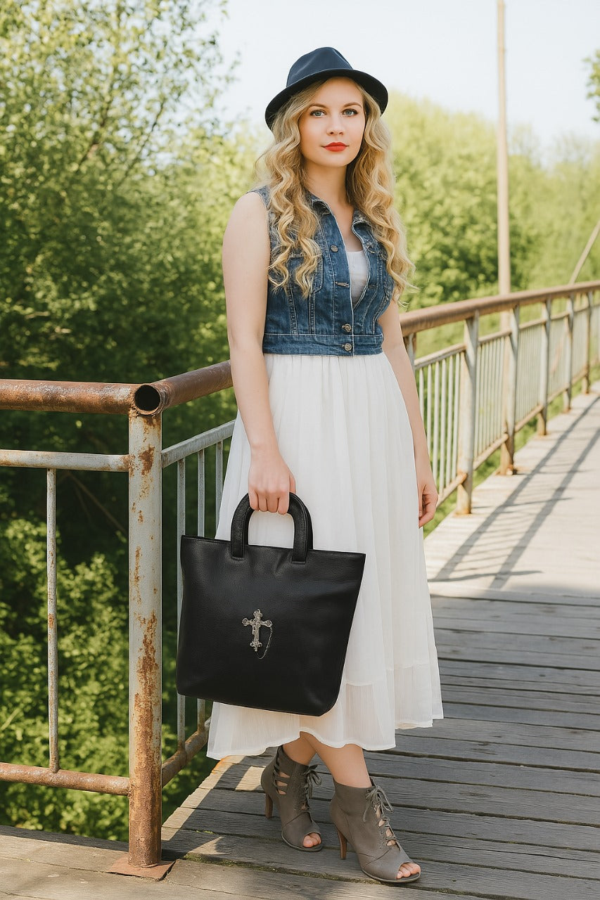 Regal Charm Embellished Bag