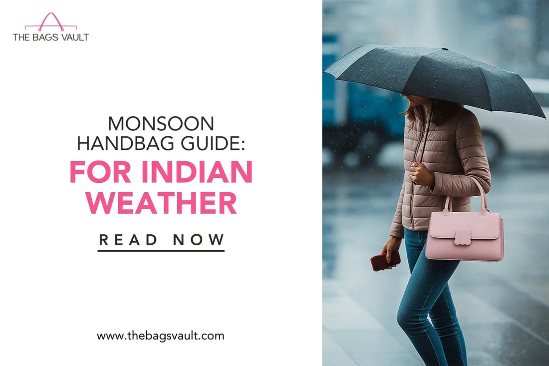 Monsoon Handbag Guide for Indian Weather