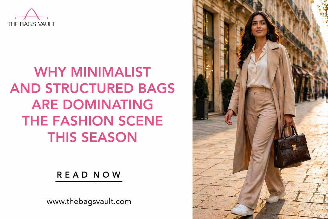 Why Minimalist and Structured Bags Are Dominating the Fashion Scene This Season?