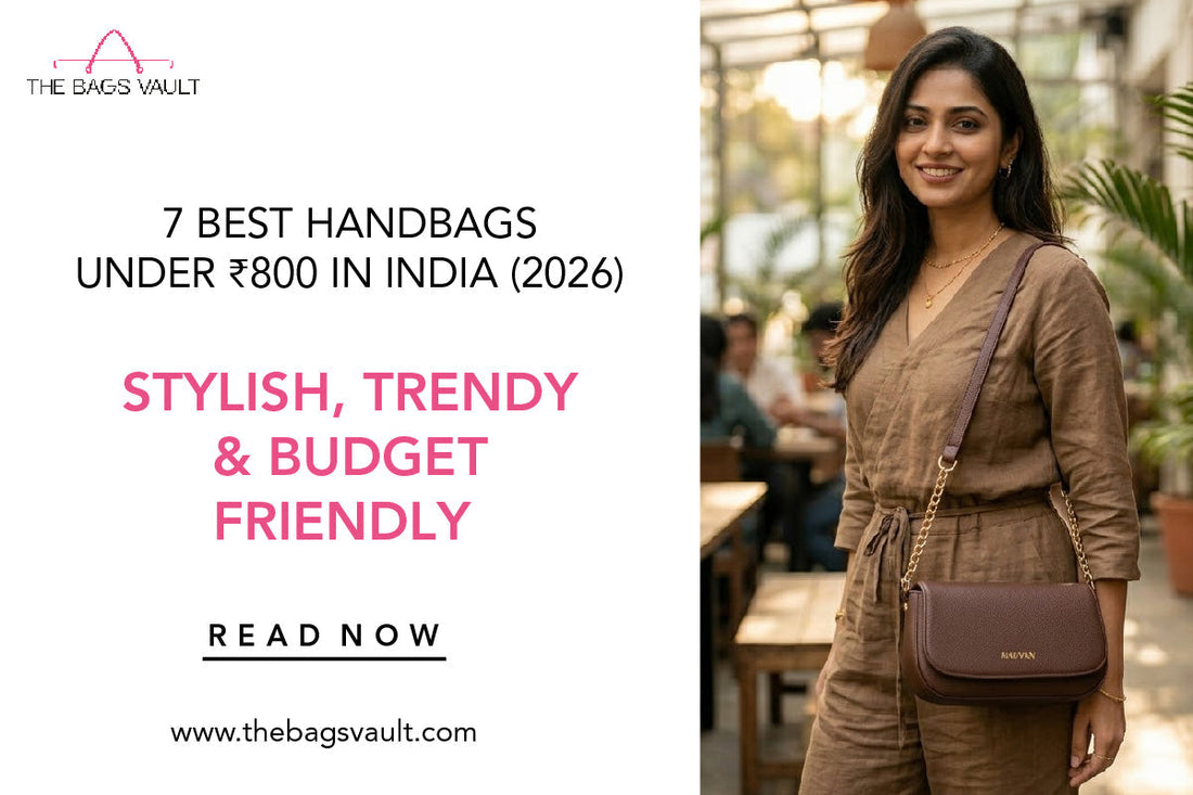 7 Best Handbags Under ₹800 in India (2026) | Stylish, Trendy & Budget Friendly