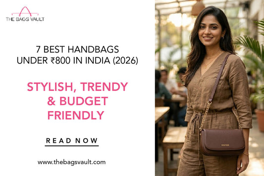 7 Best Handbags Under ₹800 in India (2026) | Stylish, Trendy & Budget Friendly