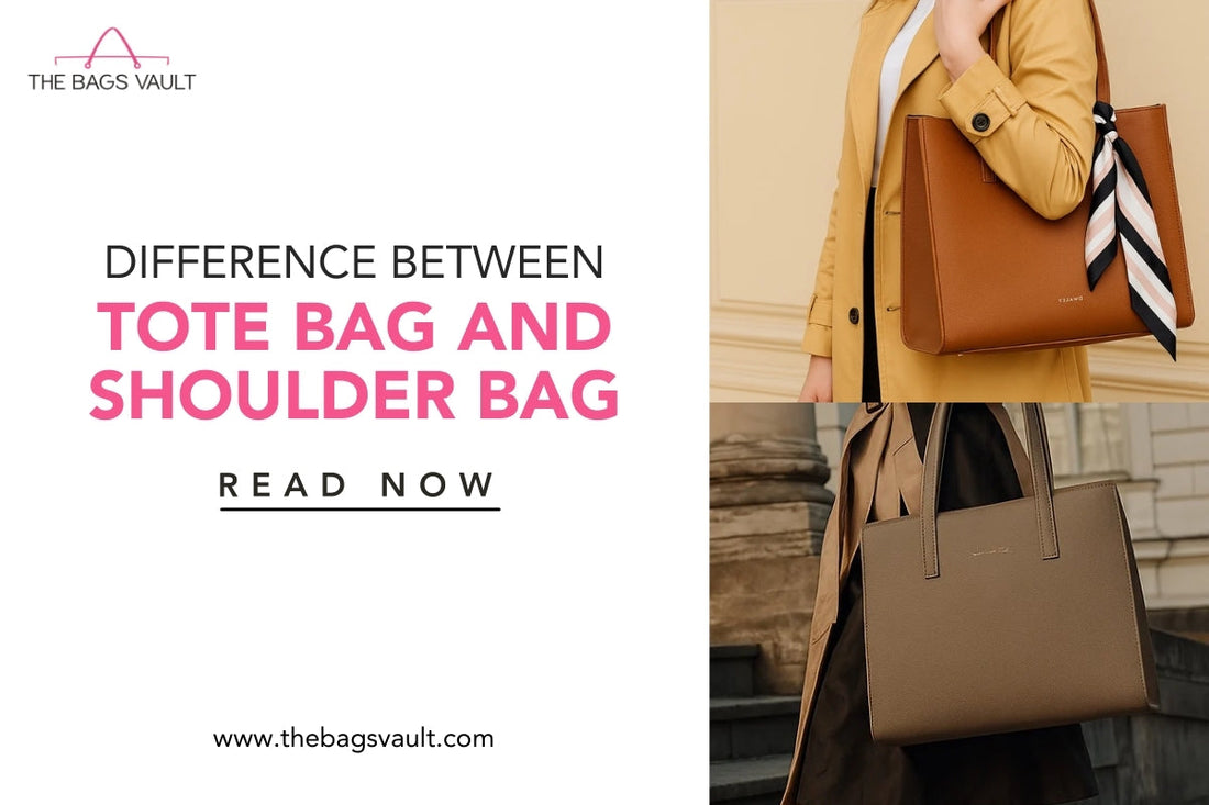 What is Difference between a Tote and a Shoulder bag?