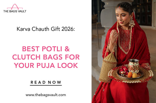 Karva Chauth Gift 2026: Best Potli & Clutch Bags for Your Puja Look