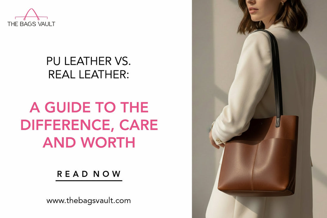 PU vs Leather Bags: Which One Is Actually Better for Daily Use in India?