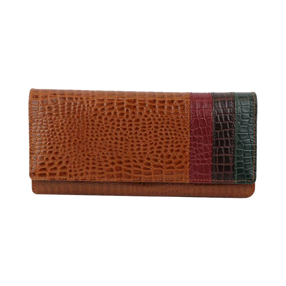 Women Long Wallet with Multiple Compartments