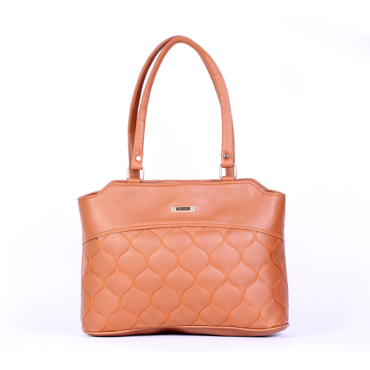 Quilted Shoulder Handbag for Women with Multiple Compartments