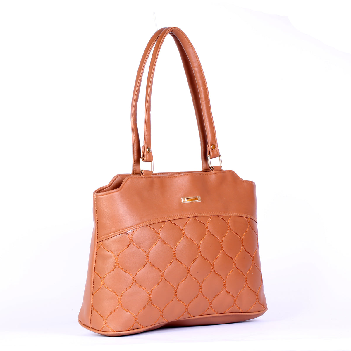 Quilted Shoulder Handbag for Women with Multiple Compartments