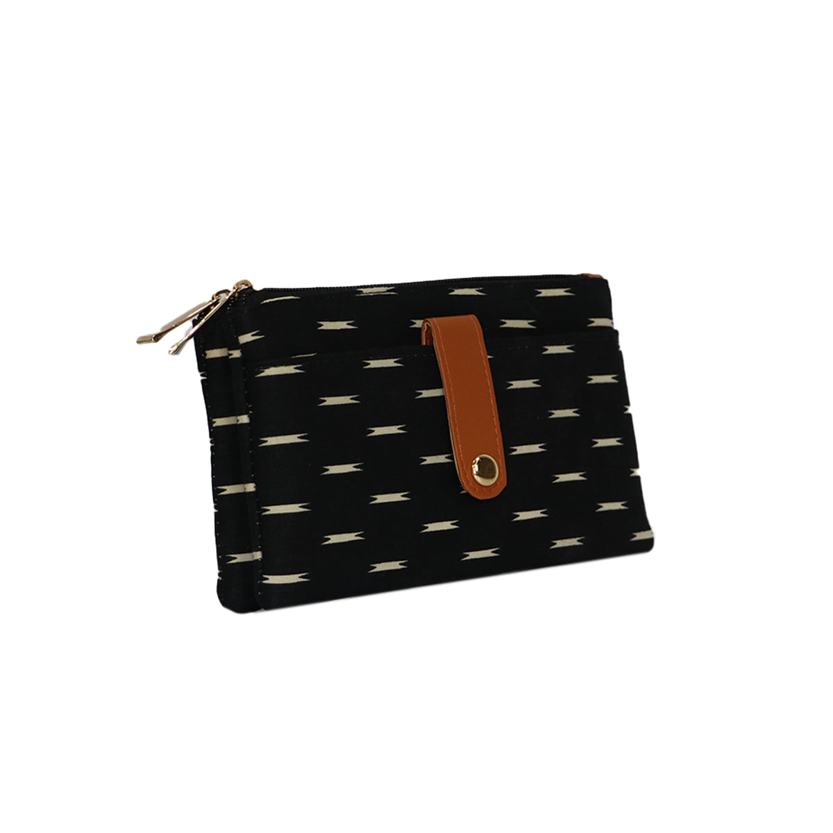 Printed Clutch Wallet for Women with Wrist Strap
