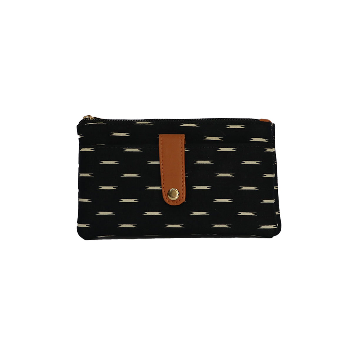 Printed Clutch Wallet for Women with Wrist Strap