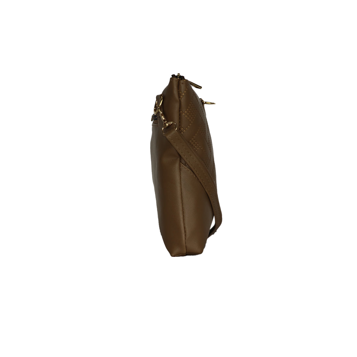 Textured Crossbody Sling Bag for Women with Adjustable Strap