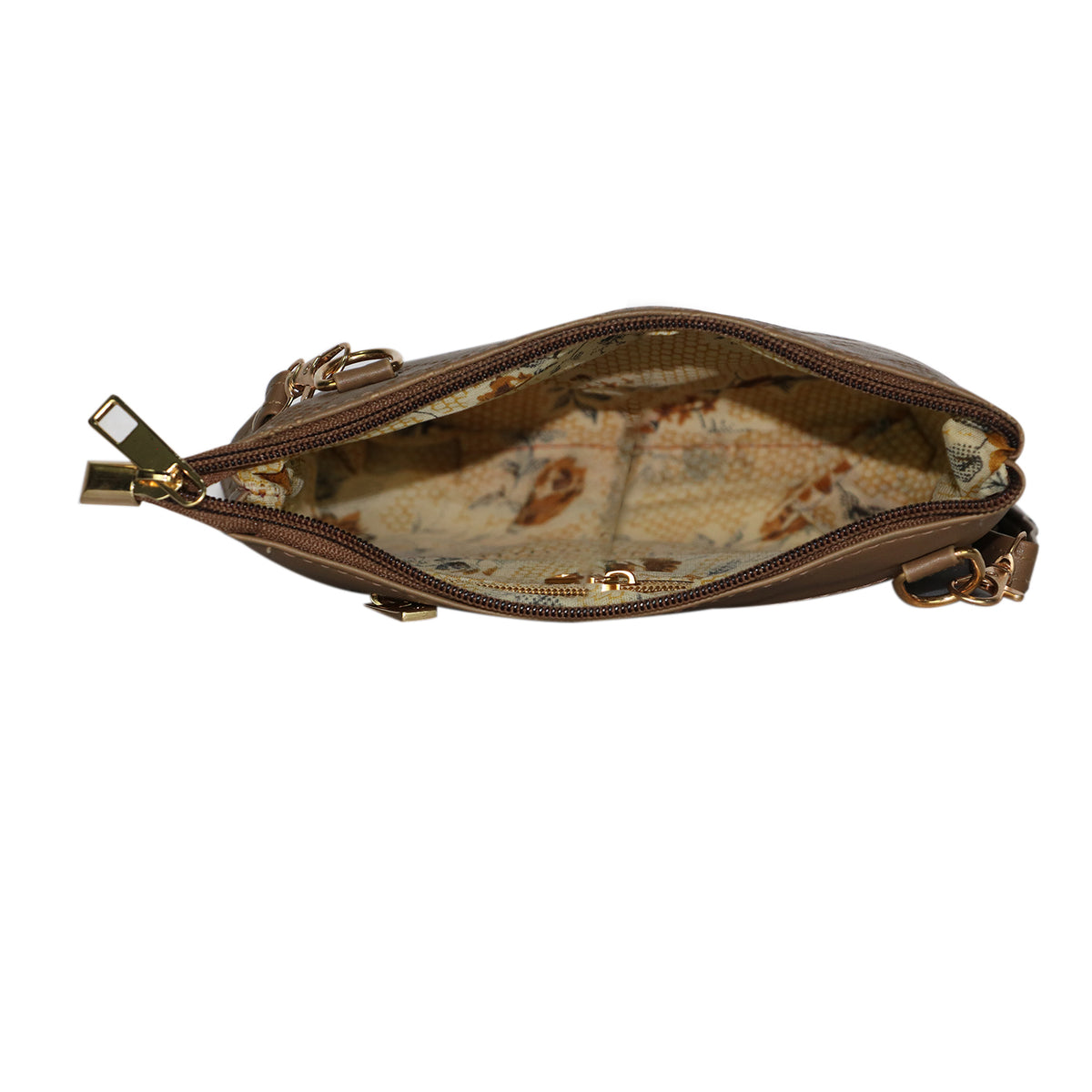 Textured Crossbody Sling Bag for Women with Adjustable Strap