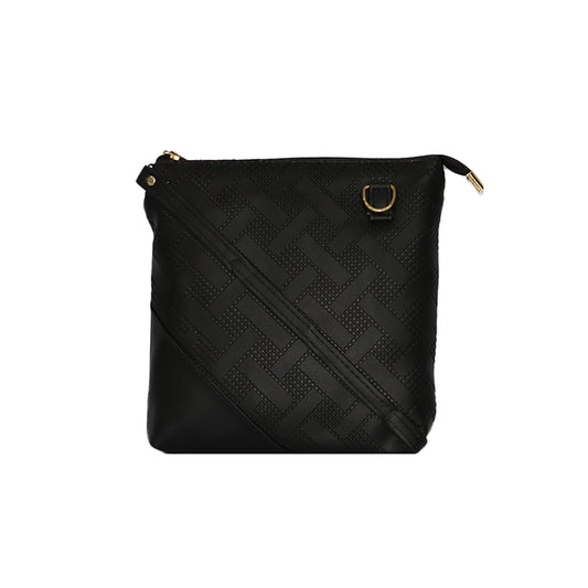 Textured Crossbody Sling Bag for Women with Adjustable Strap