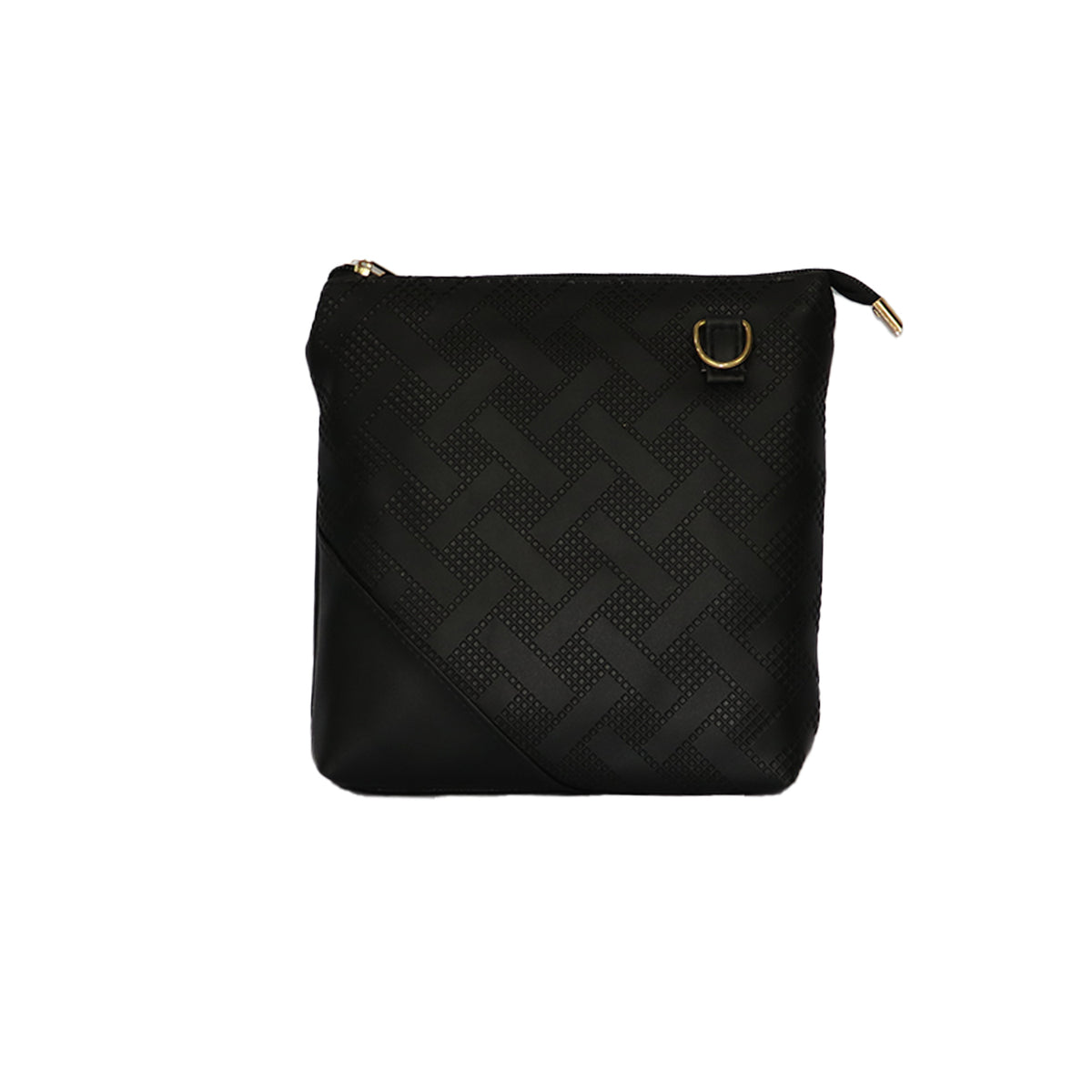 Textured Crossbody Sling Bag for Women with Adjustable Strap