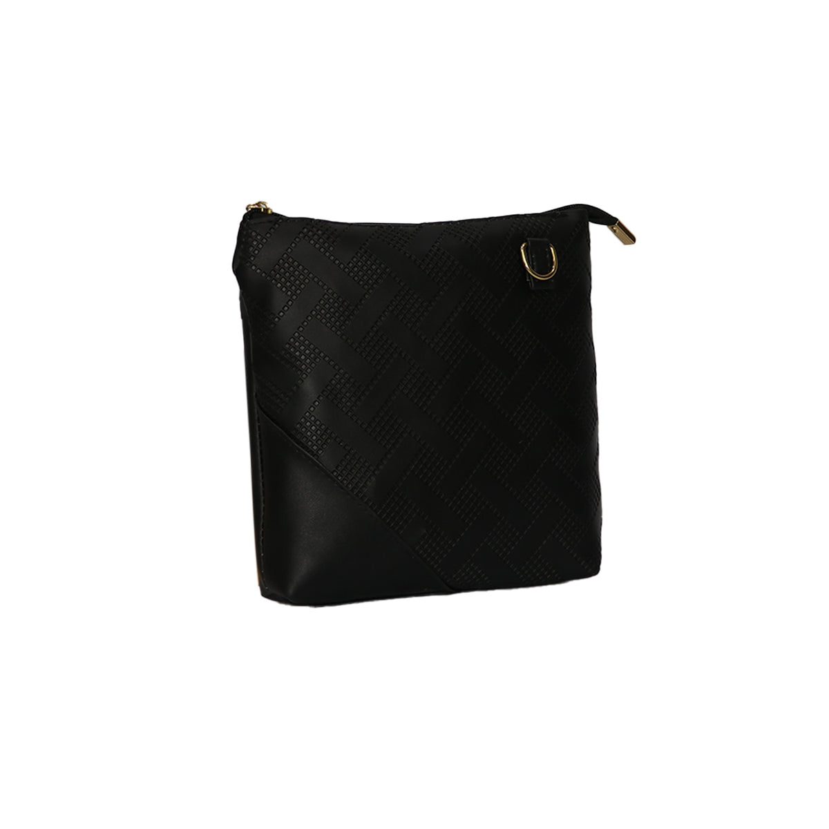 Textured Crossbody Sling Bag for Women with Adjustable Strap