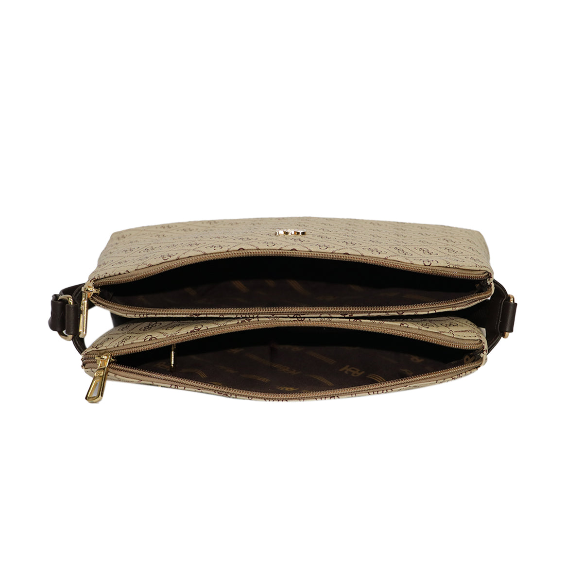 A stylish everyday crossbody bag with organized storage and timeless appeal