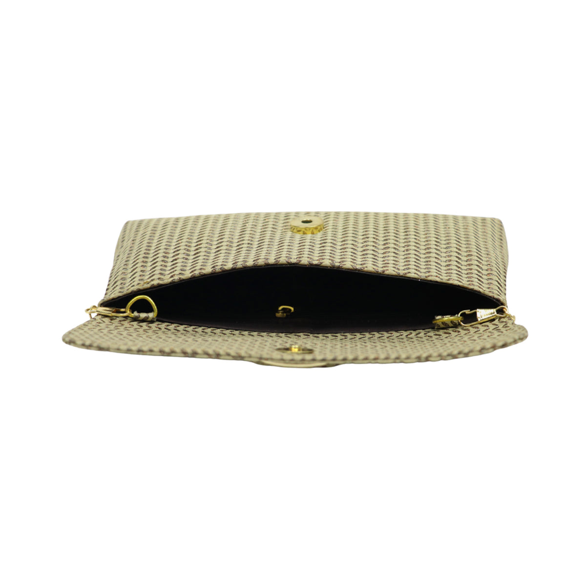 Patterned Clutch Bag for Women | Elegant Party Sling Clutch with Chain Strap
