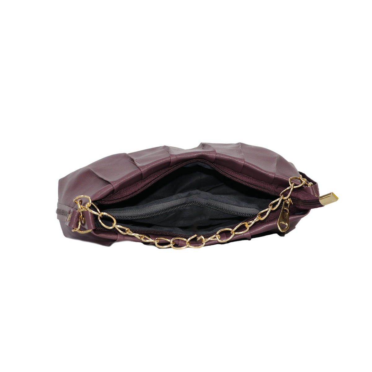 Chain Handle Handbag Stylish Shoulder Clutch Bag