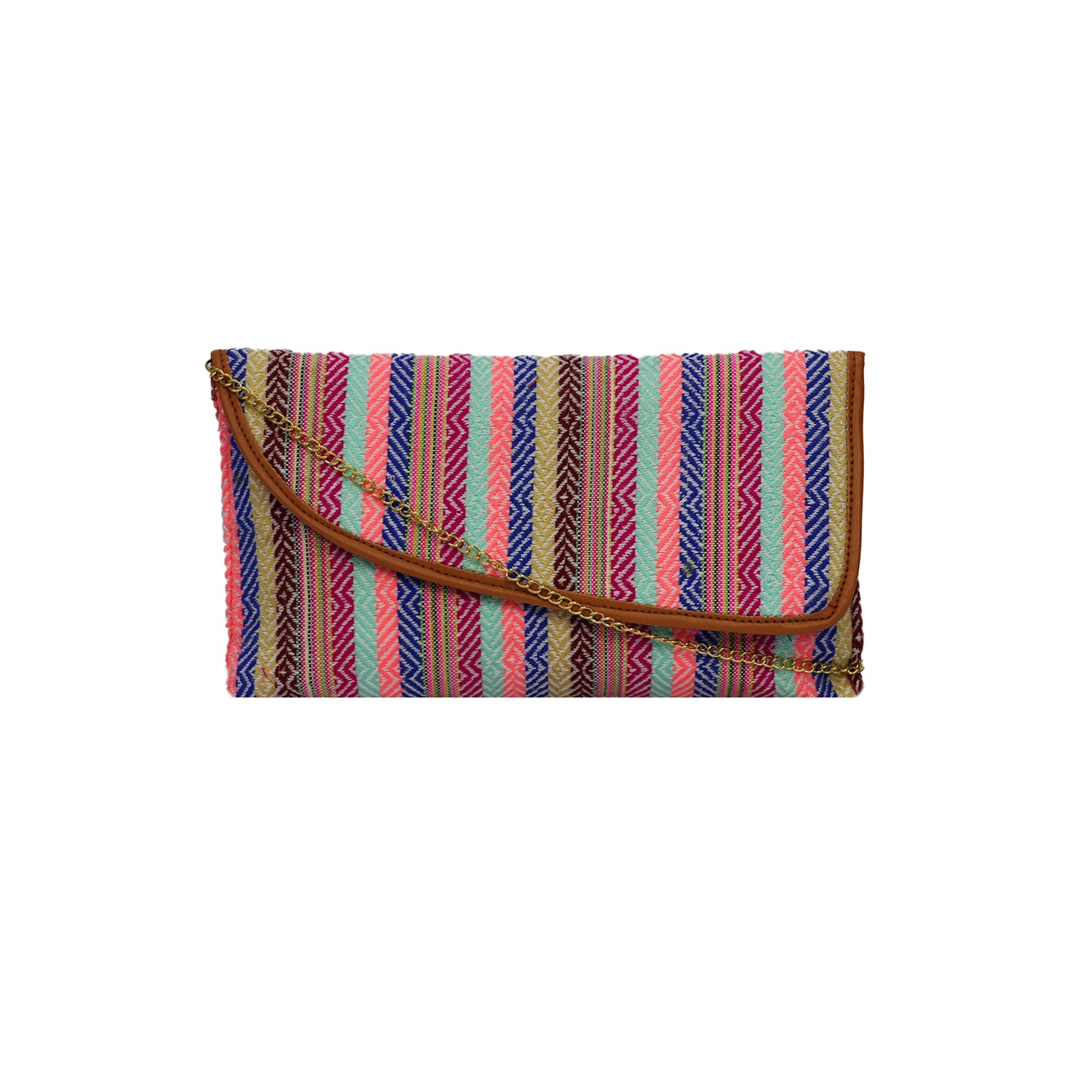 Printed Cosmetic Makeup Pouch Travel Organizer Bag with Wrist Strap - MultiColor