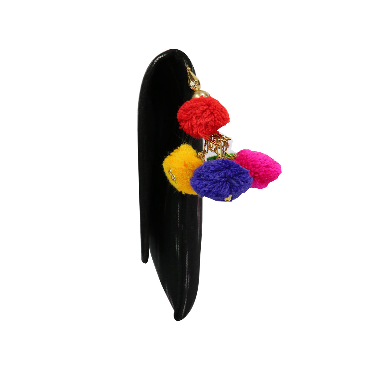 Women’s Woven Flap Clutch with Detachable Chain Strap