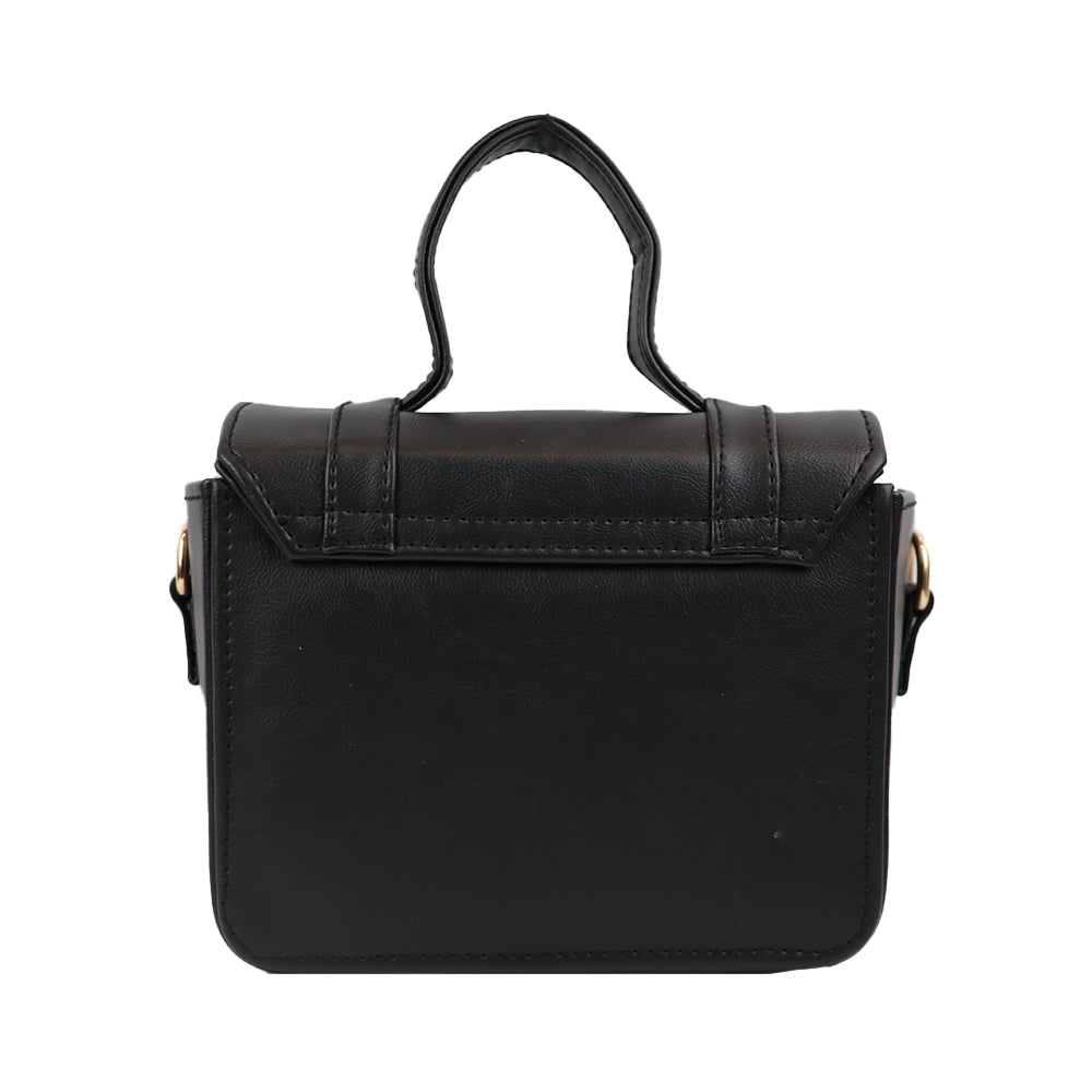 Satchel Handbag with Top Handle and Detachable Sling Strap Stylish