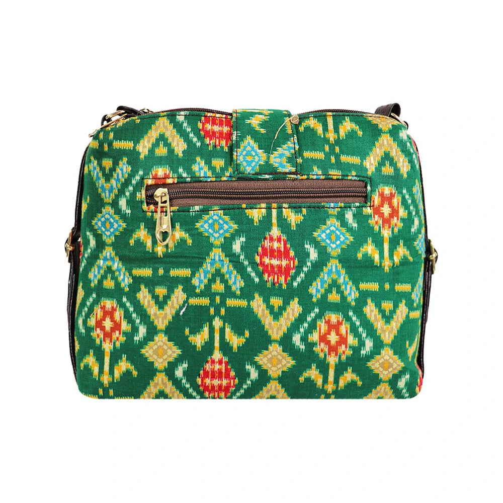 Printed Sling Bag for Women | Crossbody Handbag with Multiple Compartments | Stylish Daily Use Bag