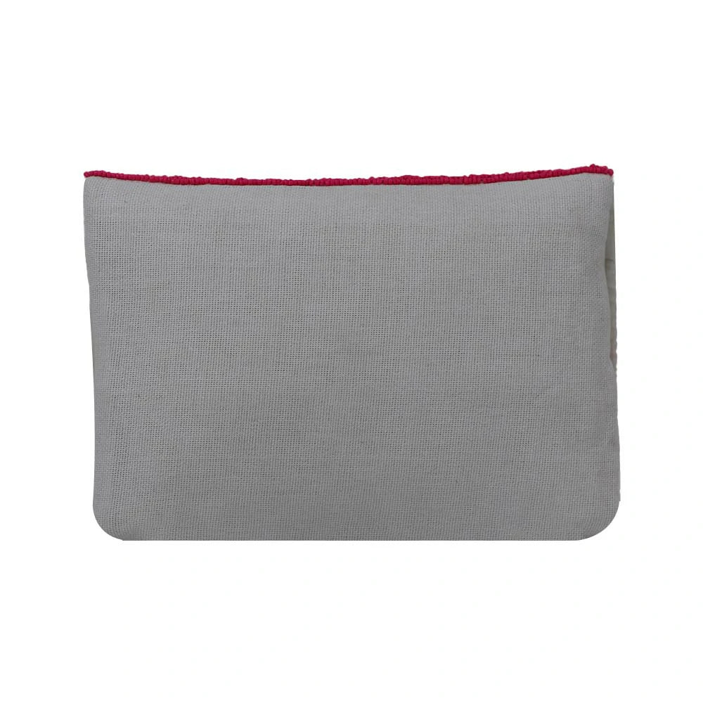 Women’s Bee Embellished Beaded Clutch with Detachable Chain Strap