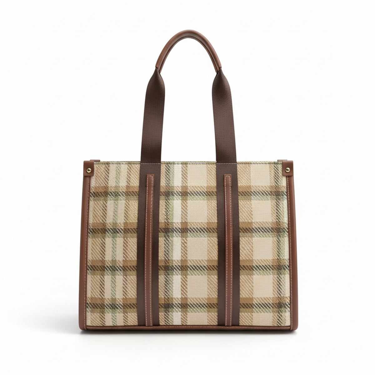 Structured HandBag with Detachable Sling Strap