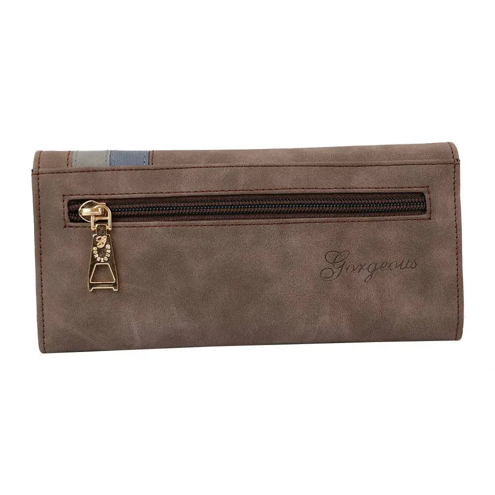 Women Long Wallet with Multiple Compartments