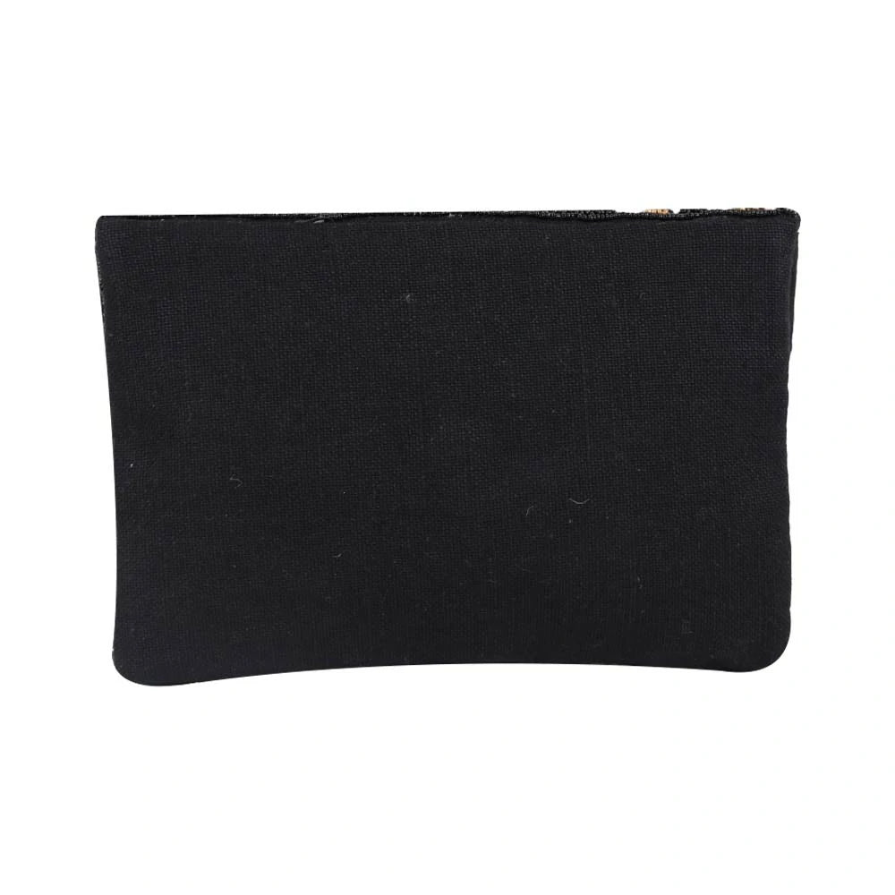 Women’s Woven Flap Clutch with Detachable Chain Strap