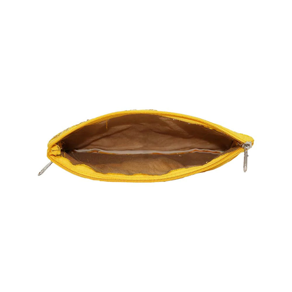 Embroidered Clutch Pouch for Women