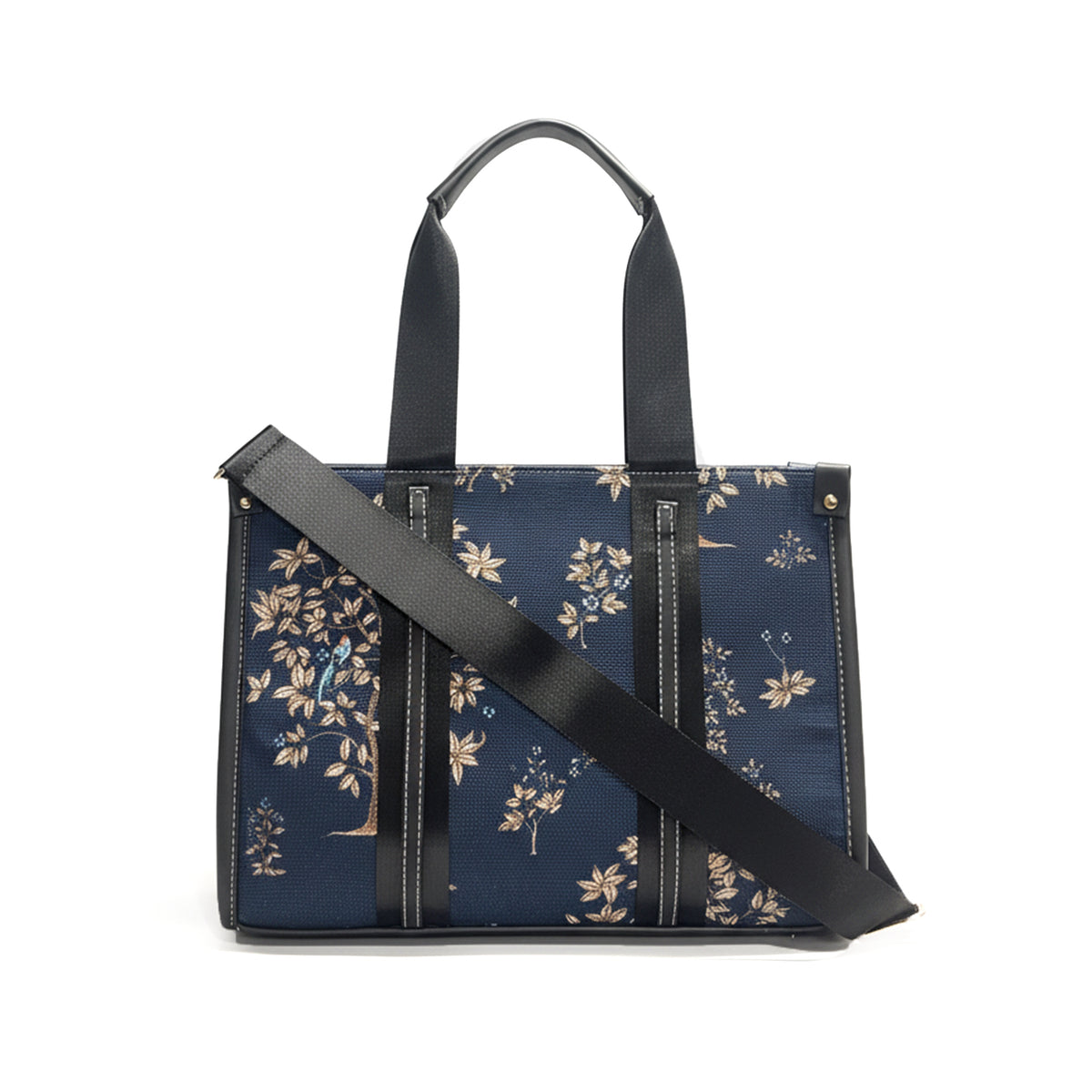 Structured  HandBag with Detachable Sling Strap