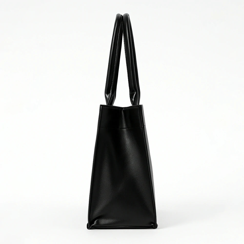 Glam Girl Houndstooth Canvas Tote