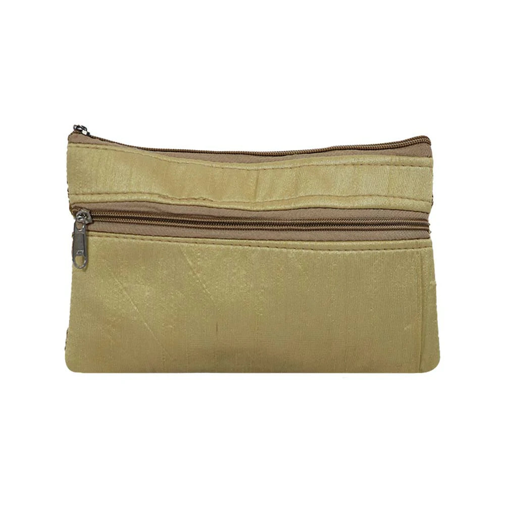Embroidered Clutch Pouch for Women