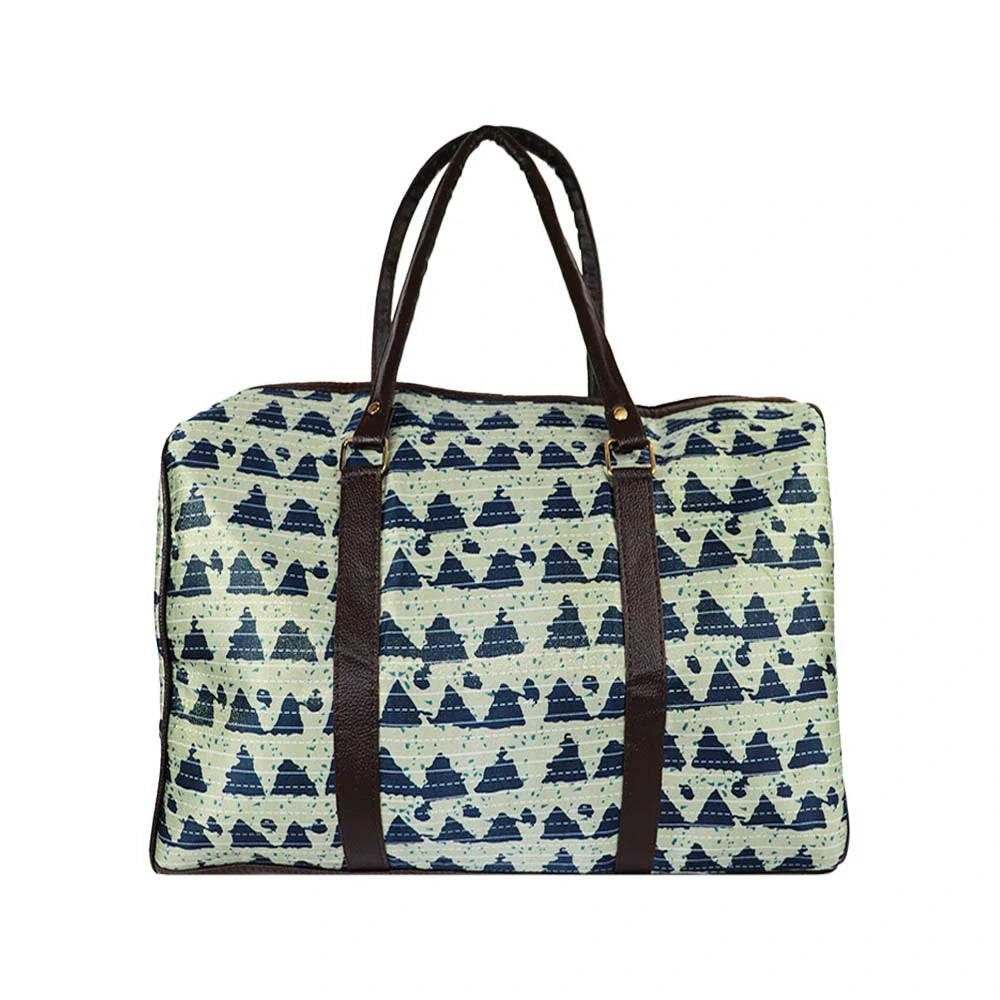 Travel Duffle Bag for Women | Spacious Weekend Bag with Shoulder Strap - Light Green