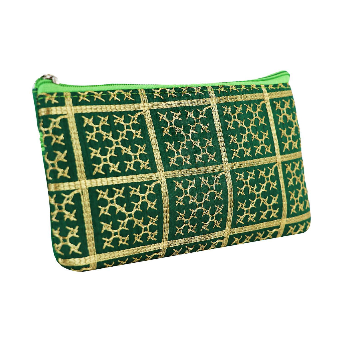Women Embroidered Zipper Pouch