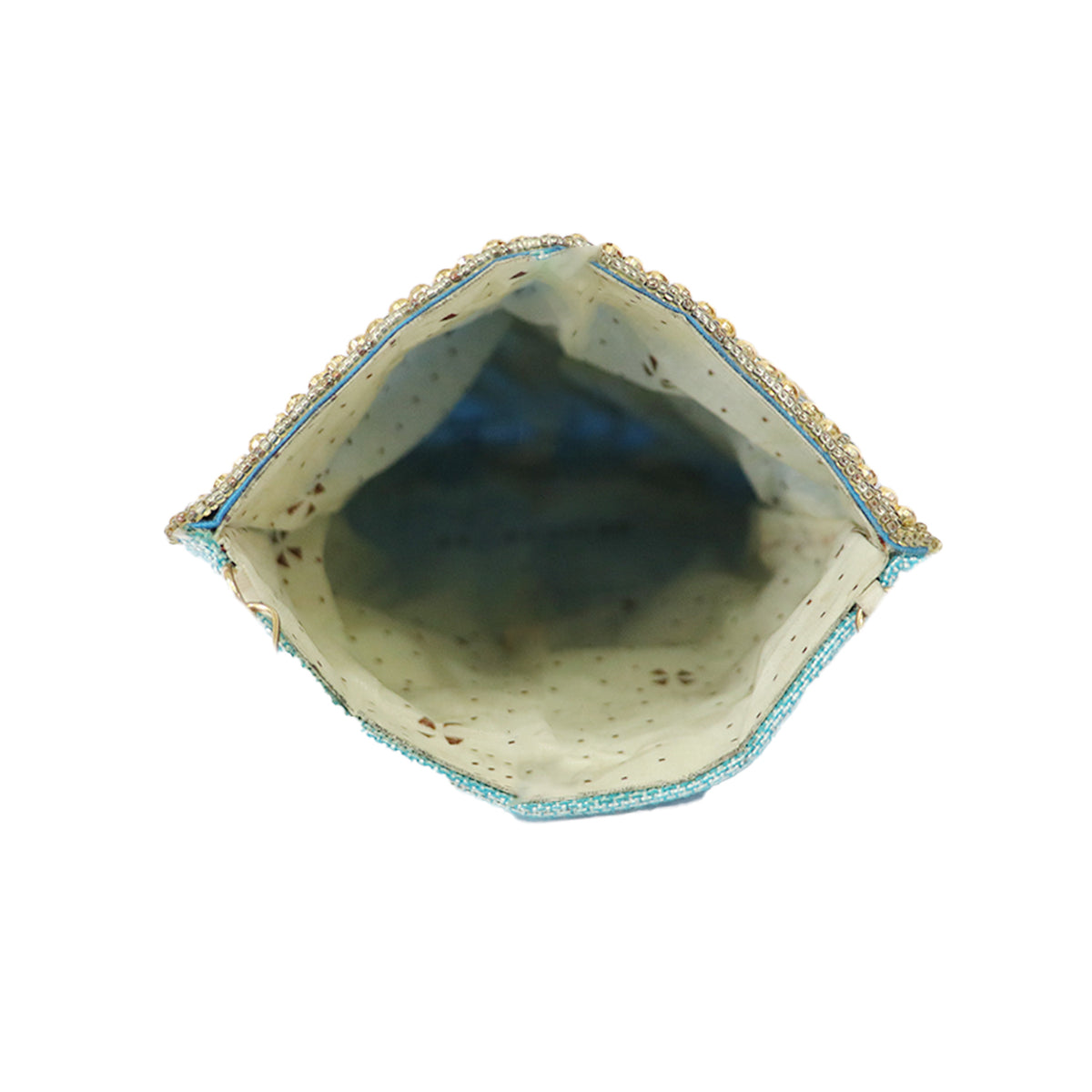 Women’s Embellished Mobile Pouch with Bead Work