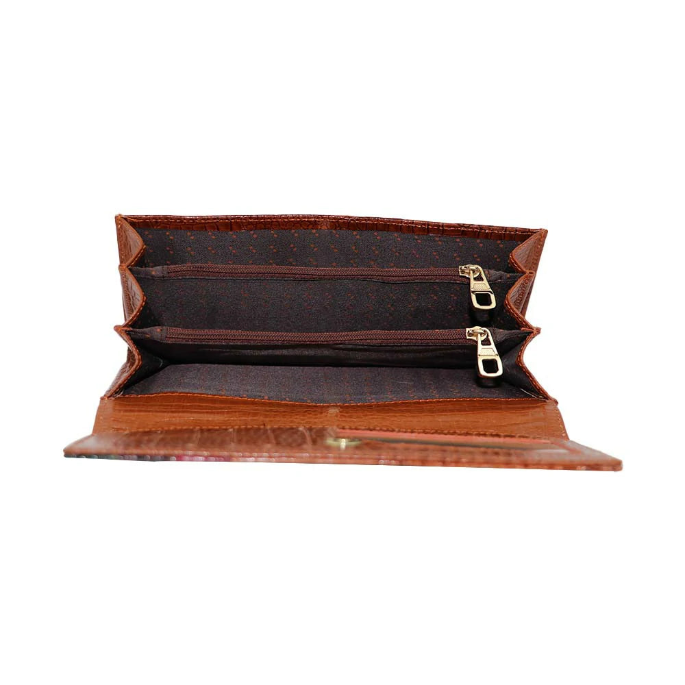 Women Long Wallet with Multiple Compartments