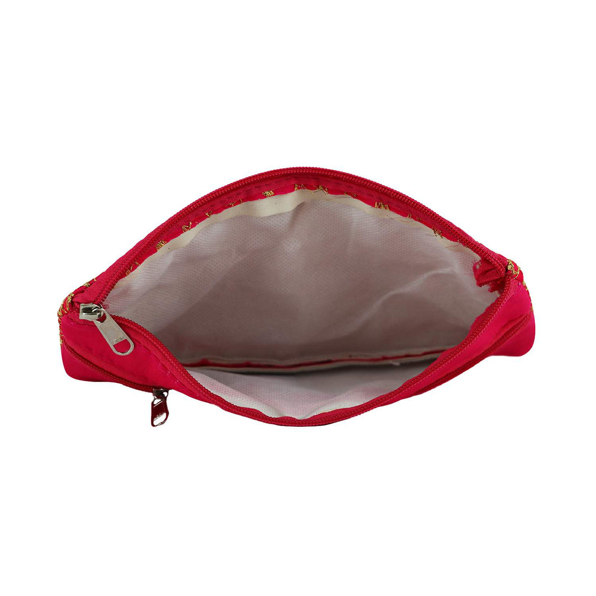 Women Embroidered Zipper Pouch