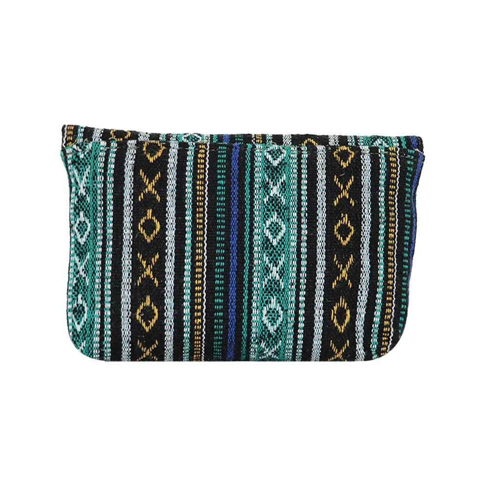 Women’s Multicolor Embroidered Clutch with Detachable Chain Strap