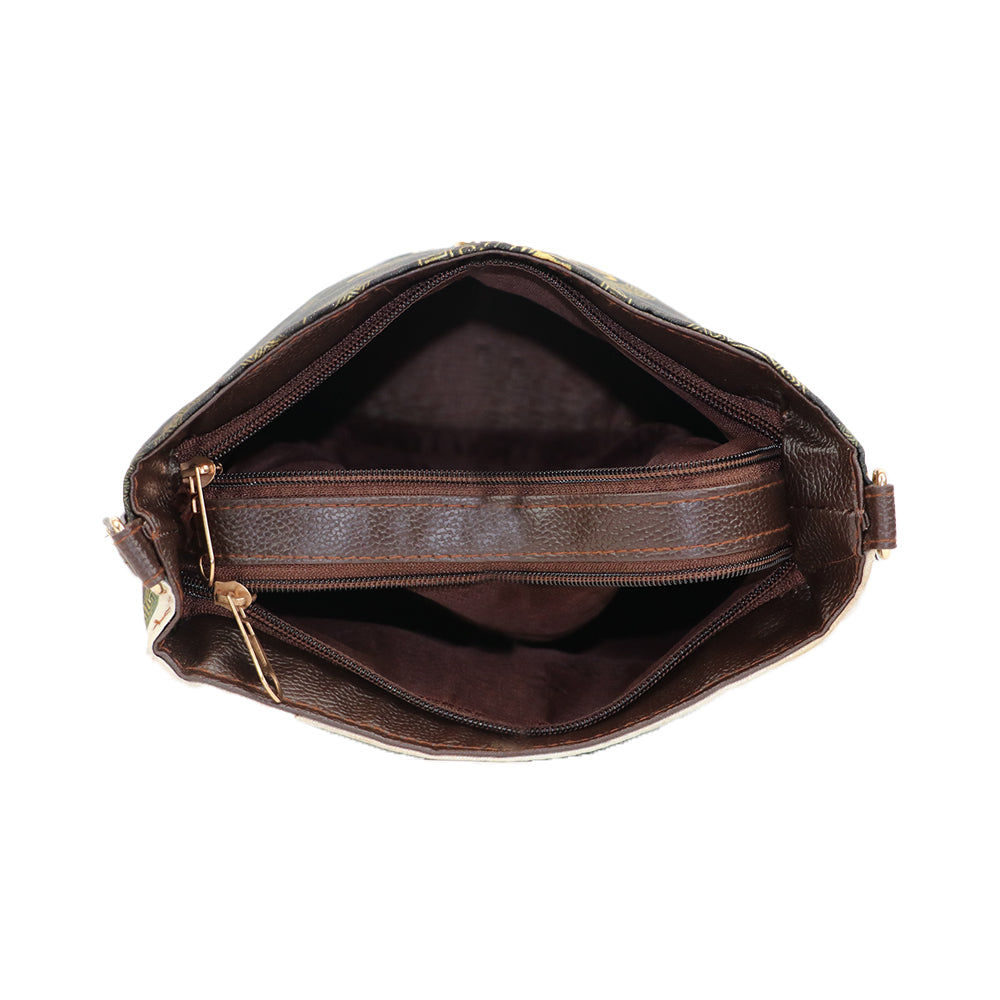 Printed Sling Bag for Women | Compact Crossbody Handbag with Multiple Compartments |