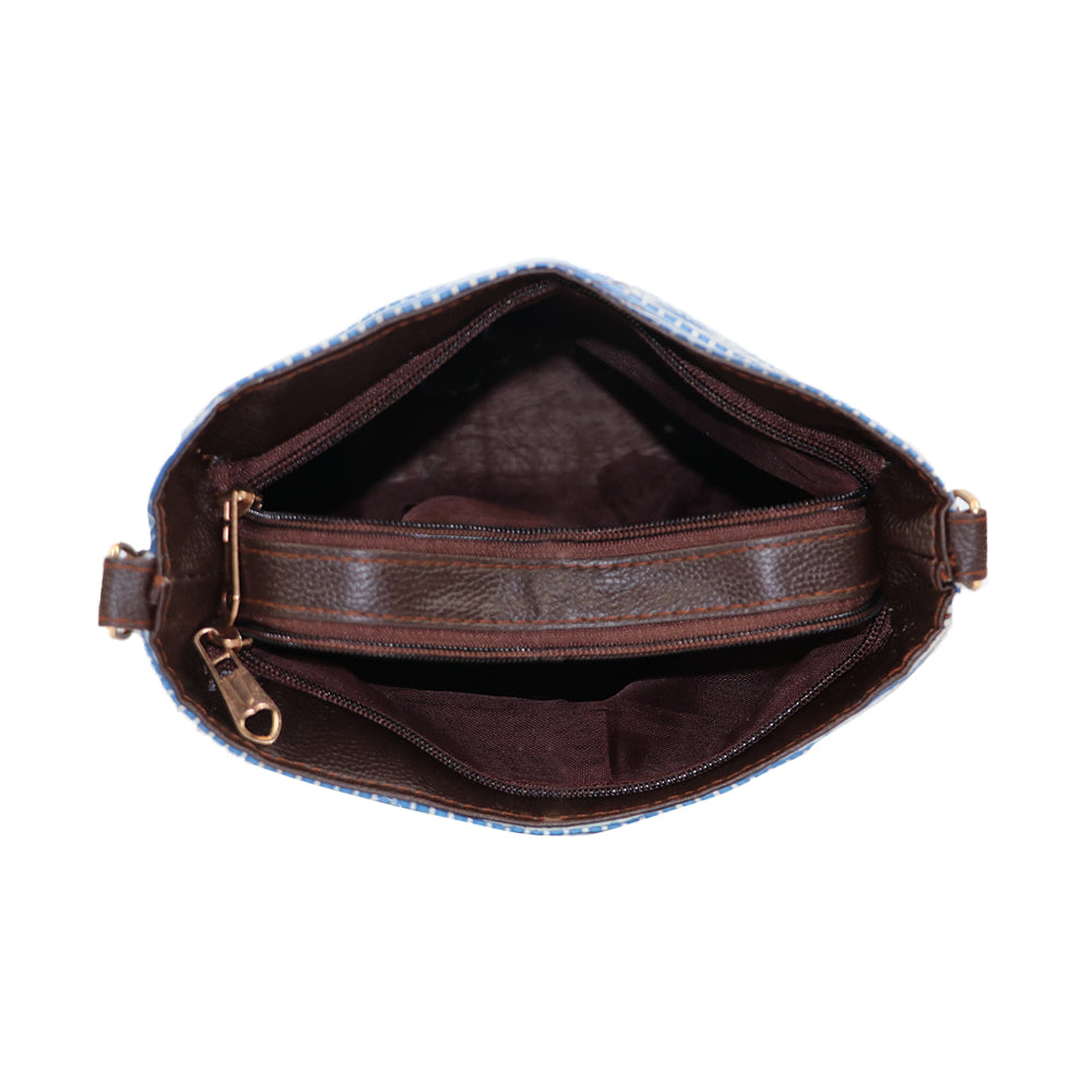 Printed Sling Bag for Women | Compact Crossbody Handbag with Multiple Compartments |
