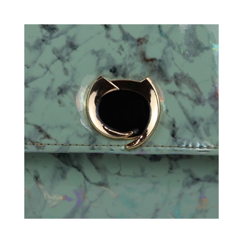 Clutch Bag with Gold Chain Strap Stylish Party Handbag