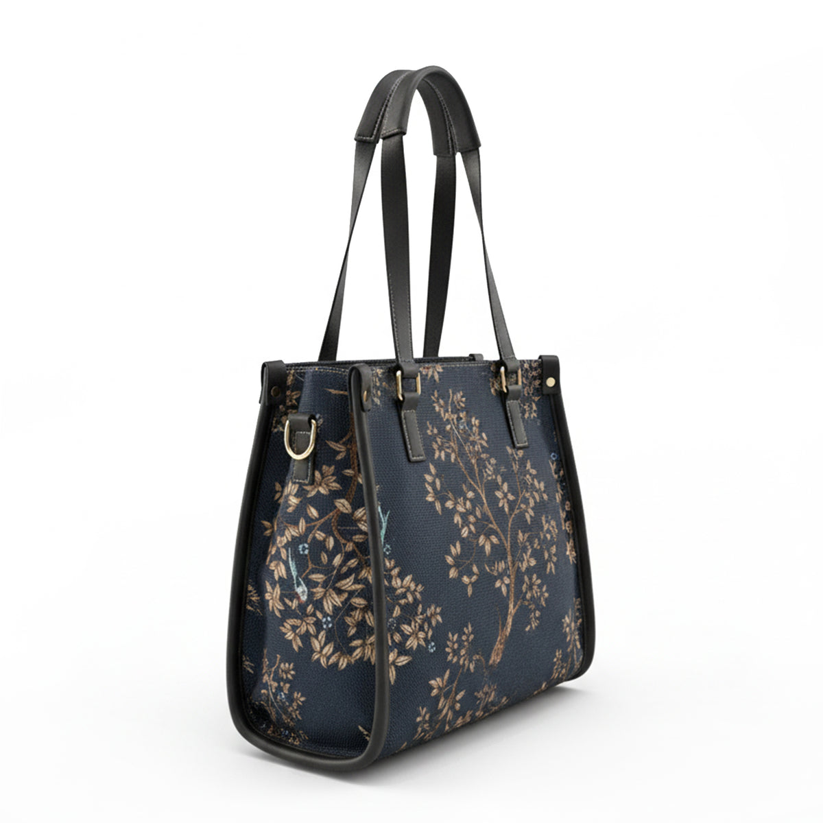 Structured  HandBag with Detachable Sling Strap