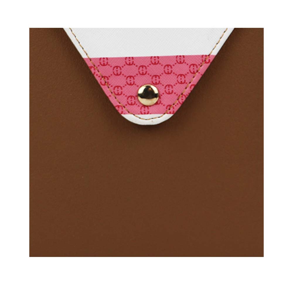 Texture Sling Bag with Gold Chain Strap