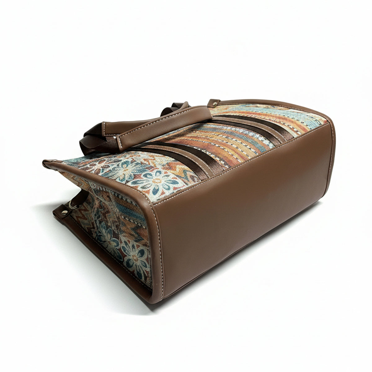 Structured  HandBag with Detachable Sling Strap