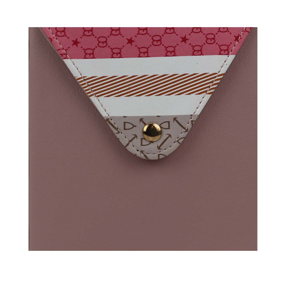 Texture Sling Bag with Gold Chain Strap