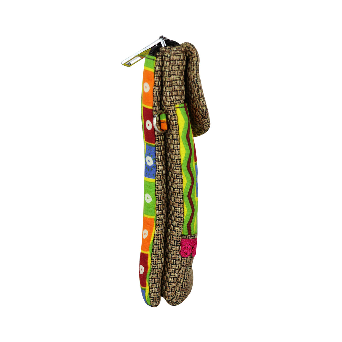 Sling Bag with Woven Flap Stylish Crossbody Casual Shoulder Bag