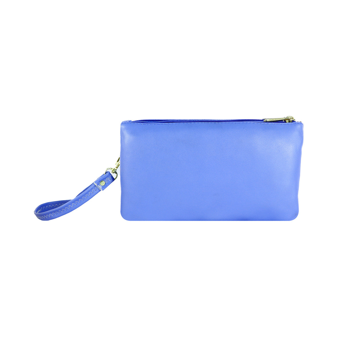 Clutch Bag with Zipper Compartments Stylish Hand Pouch Wallet