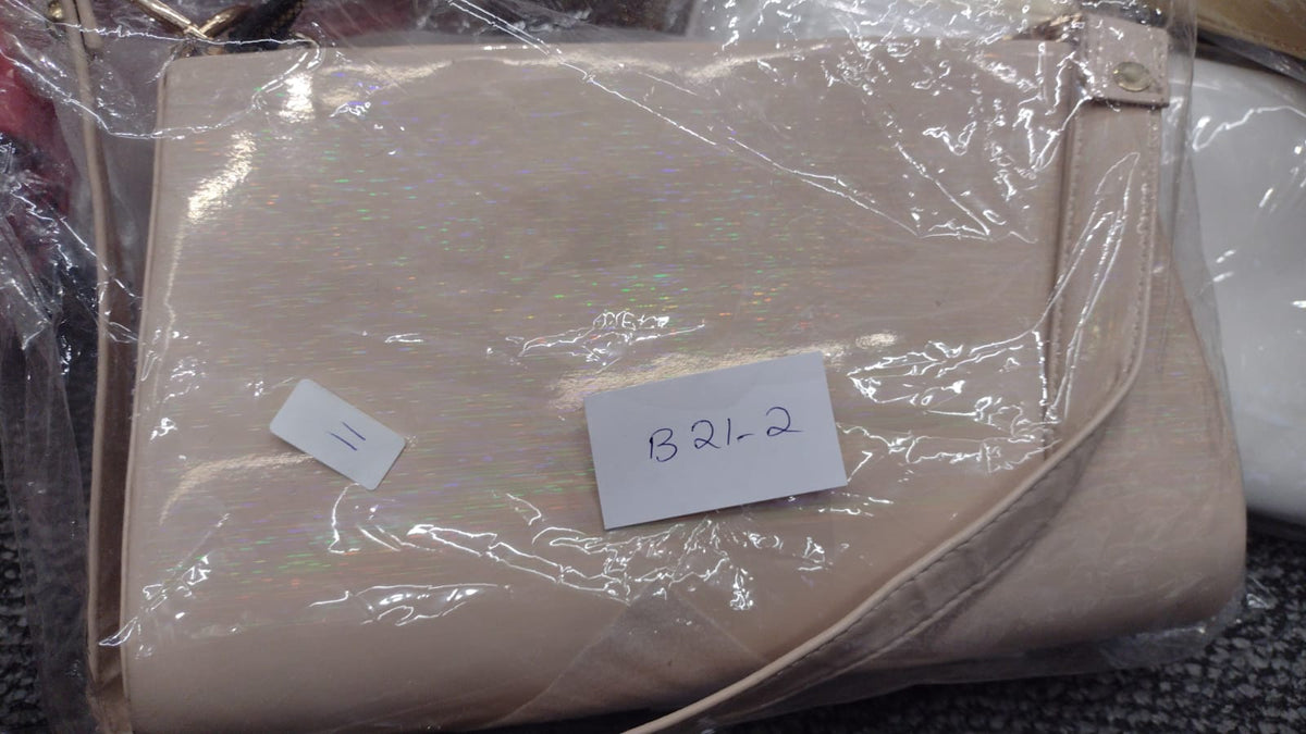 Sling Bag with Gold Chain Strap Stylish Party